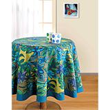 Floral Collage Table Cover