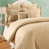 Beige Basic Double Bedsheet
