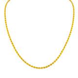 Send Rope Style Gold Chain - For Mens to Mumbai