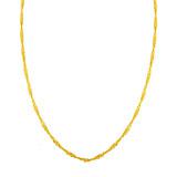Send Twisted Disco Gold Chain - For Mens to Mumbai