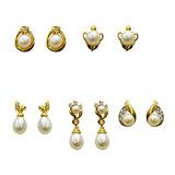 Send Pearl Earrings6 to India