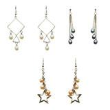 Send Pearl Earrings3 to India