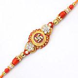 Swastik Meenakari Rakhi