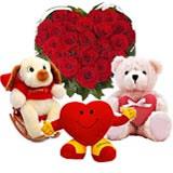 Send Teddy Hamper to India Send Teddy Hamper to India