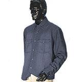 Moustache Denims Black Shirt