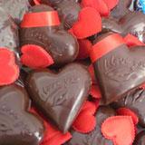 Send Heart chocolate-Pack of 12 to India