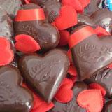 Send Heart chocolate-Pack of 24 to India