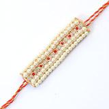 Stunning Artificial Pearl Rakhi
