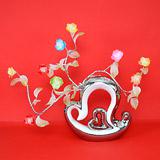 Flower Vase With Artificial Flowers