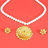 Bright Artificial Pearl Necklace