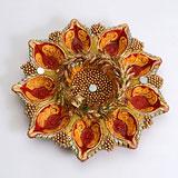Attractive Diya Thali