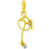Precious  Om Diamond Pendant