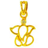 Precious Ganesh Diamond Pendant