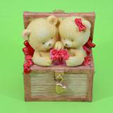 Teddies in Treasure Chest