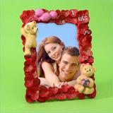 I Kiss You Photo Frame