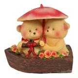 Teddy Under Umbrella