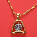 Priceless Bell Shaped Pendant