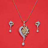 Unique Pendant with Matching Earrings