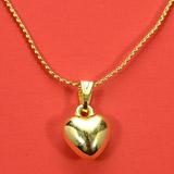 Golden Heart Neck Piece