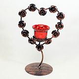 Unique Heart Candle Stand