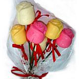 Assorted roses-pack of 6