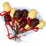 Lemon and chocolate roses-pack of 12