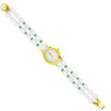 Sea - Blue Oval Pearl Watch 