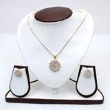 Exclusive Cartwheel Shaped Pendant
