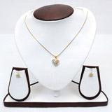 Fancy Heart Jewellery Set