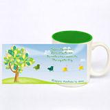 Green-White Mother’s Day Mug