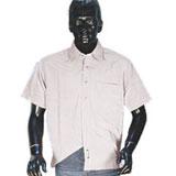 Moustache Short Shirt- Off White