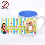 Mother's Day Unbreakable 2 Tone Mug - Light Blue Mug