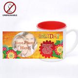 Mother's Day Unbreakable 2 Tone Mug - Red