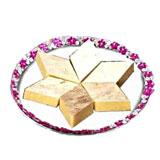 Kaju Barfi Thali - 1/2 Kg
