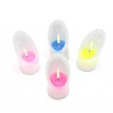 Set of 4 White Candles 