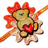 Sweet Teddy Rakhi to India