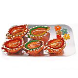 Send Diya Tray to all destinations in India