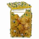Golden Acrylic Jar (ABJ_D1)