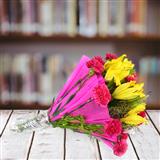 Send Lilies & Carnations to Mumbai