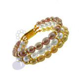 Send Eye Catching Pearl Bracelet to India