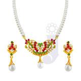 Ruby Pearl Set