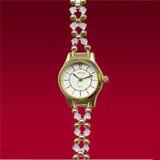 White Crystal Watch