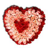 Send Romantic Heart (Midnight) to India Send Romantic Heart (Midnight) to India