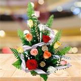 12 Mixed Rose basket (Midnight)