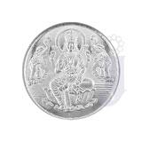 Send Auspicious Laxmi Silver Coin. to Mumbai
