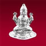 Send Holy German Silver Laxmi Idol to all destinations in India