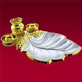 Leaf Puja Thali