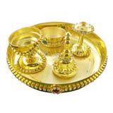 Golden Puja Thali Hamper 
