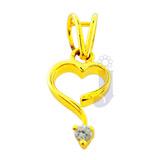 Diamond Heart Pendant