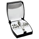 Send Silver Cufflink Set to Hyderabad